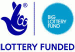 lottery logo blue